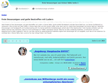 Tablet Screenshot of ludersextreff.com